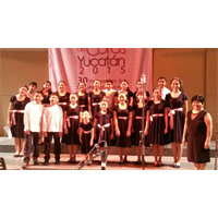Choir for children in Mérida (Laudate Pueri Dominum Alaben niños al SEÑOR)